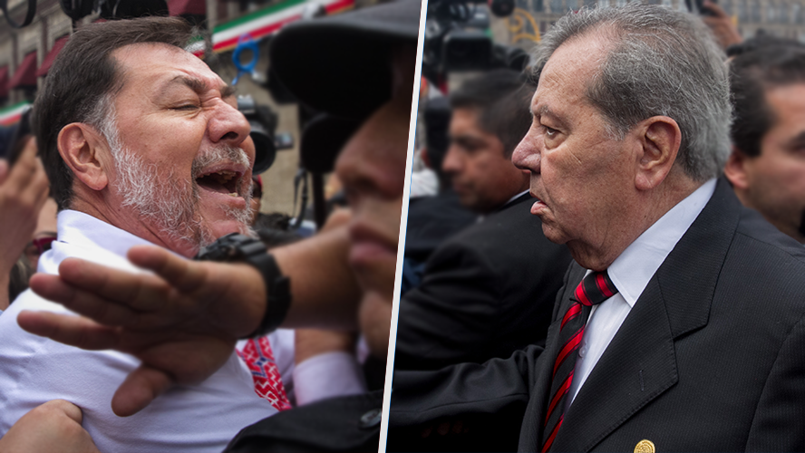 Morena vs Morena en San Lázaro: Fernández Noroña y Muñoz Ledo se dan con todo (VIDEO)