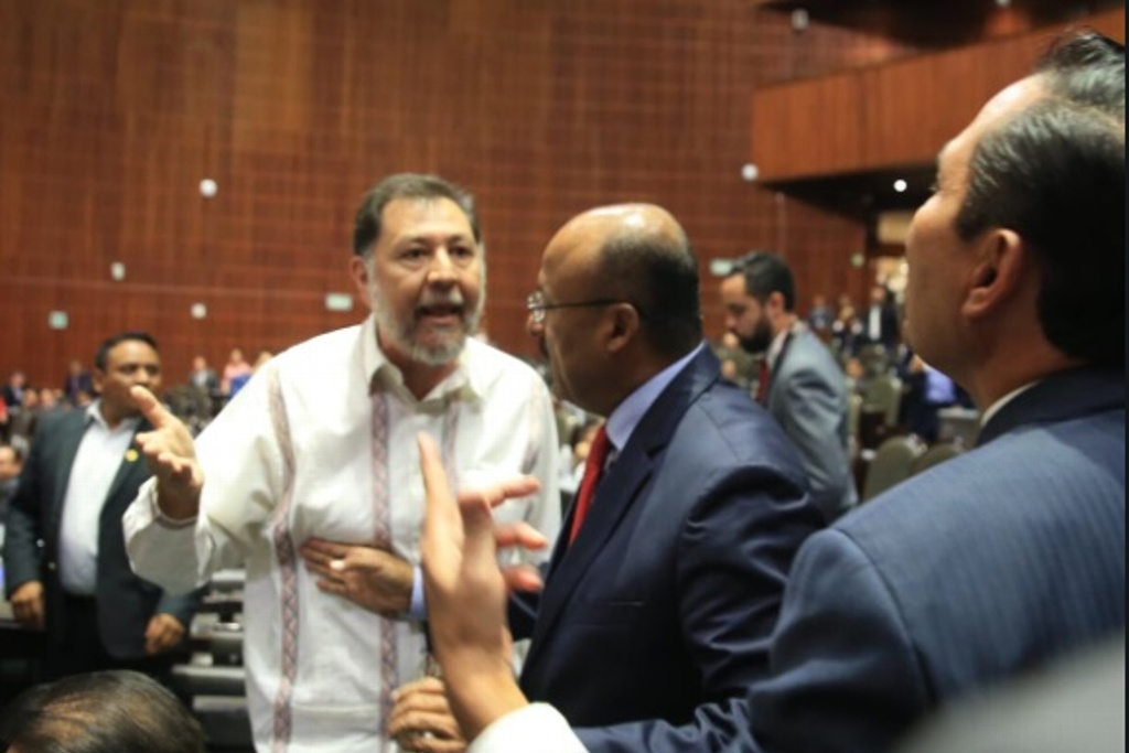 Noroña y Miranda se