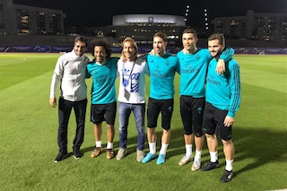 Real Madrid llega a Abu Dabi por el bicampeonato