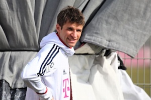 Thomas Müller, nombrado mejor jugador del mes en el Bayern Múnich