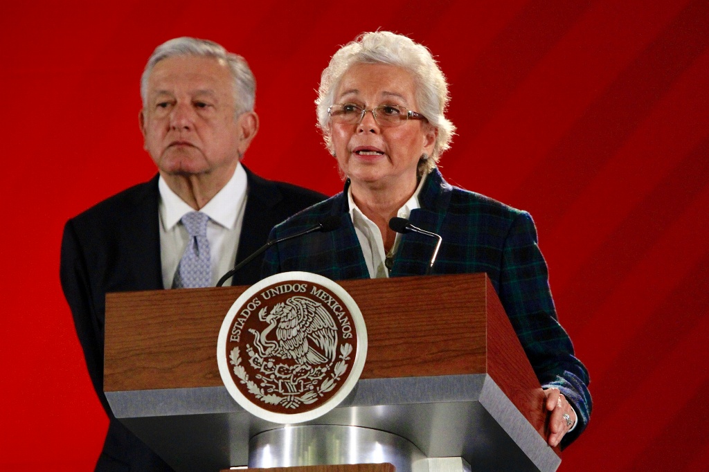 Presenta Olga Sánchez Cordero la terna para el Inmujeres