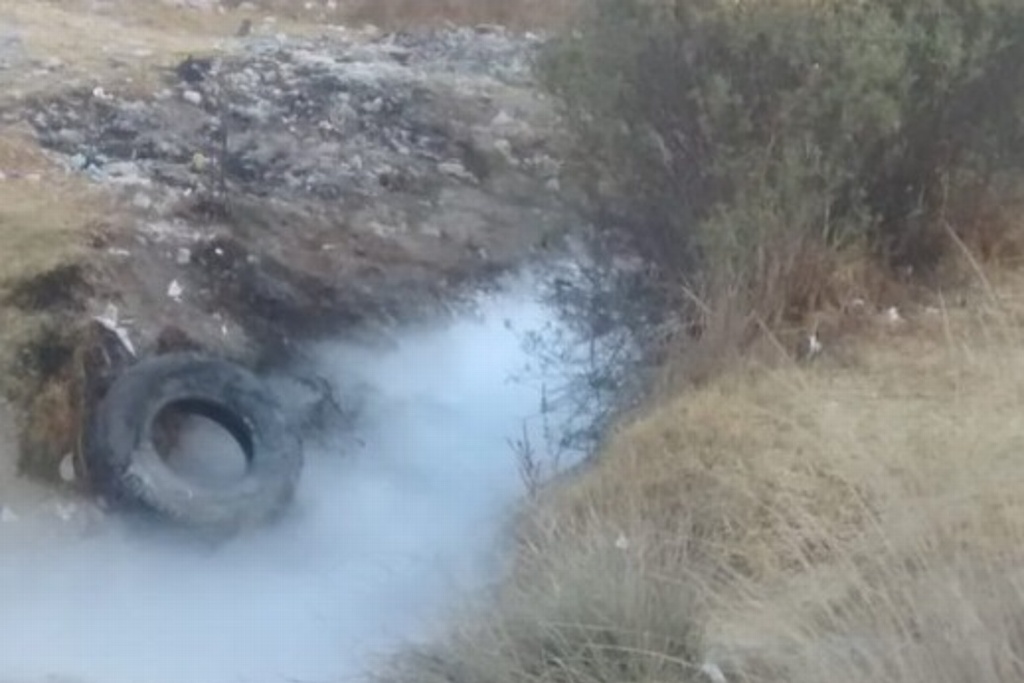 Reportan fuga de gas en la autopista Puebla-Orizaba (+Fotos)
