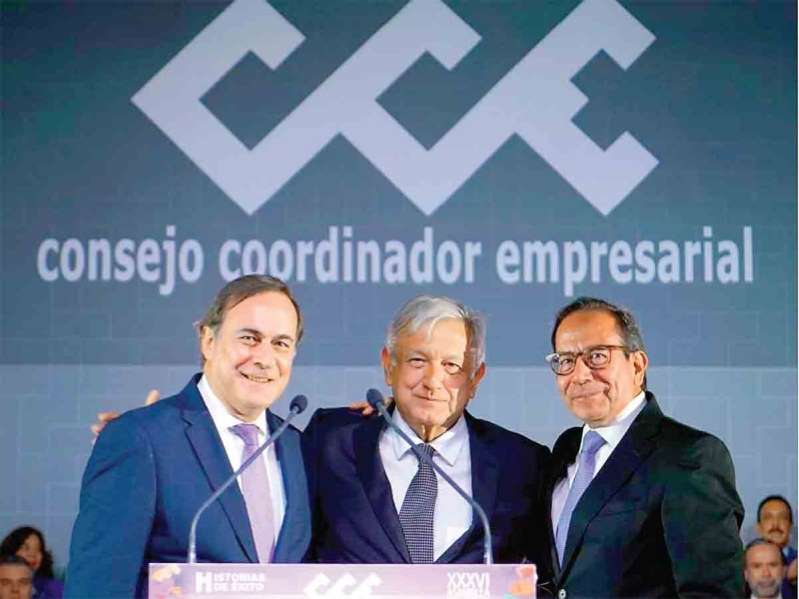Empresarios y López Obrador cierran trato 'para hacer historia'