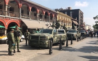 Llegan 200 elementos de la Policía Militar a Córdoba