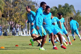 'Capitán América' ya entrenó con el León