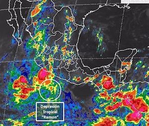 Remanentes de depresión tropical Ramón afectarán Guerrero