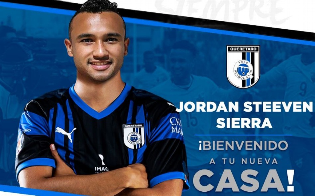 Jordan Sierra es nuevo jugador del Querétaro