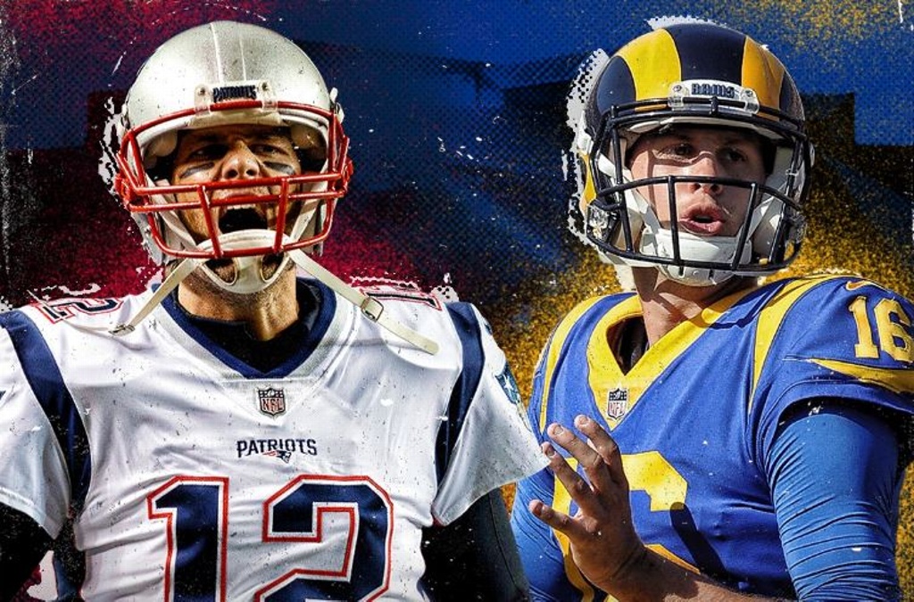 Patriotas y Carneros llegaron a Atlanta para el Super Bowl LIII