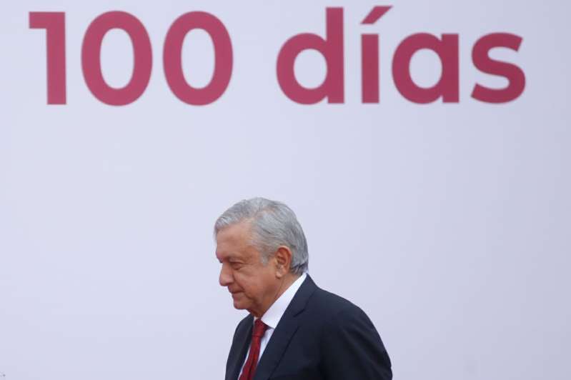 Los números que dio AMLO en su informe por 100 días