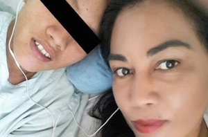 Subasta mujer riñón para salvar a su hijo
