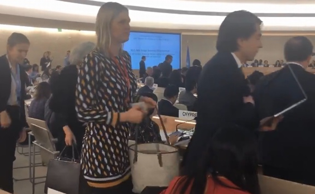 Se viralizan imágenes de rechazo al canciller de Maduro en la ONU (+Video)