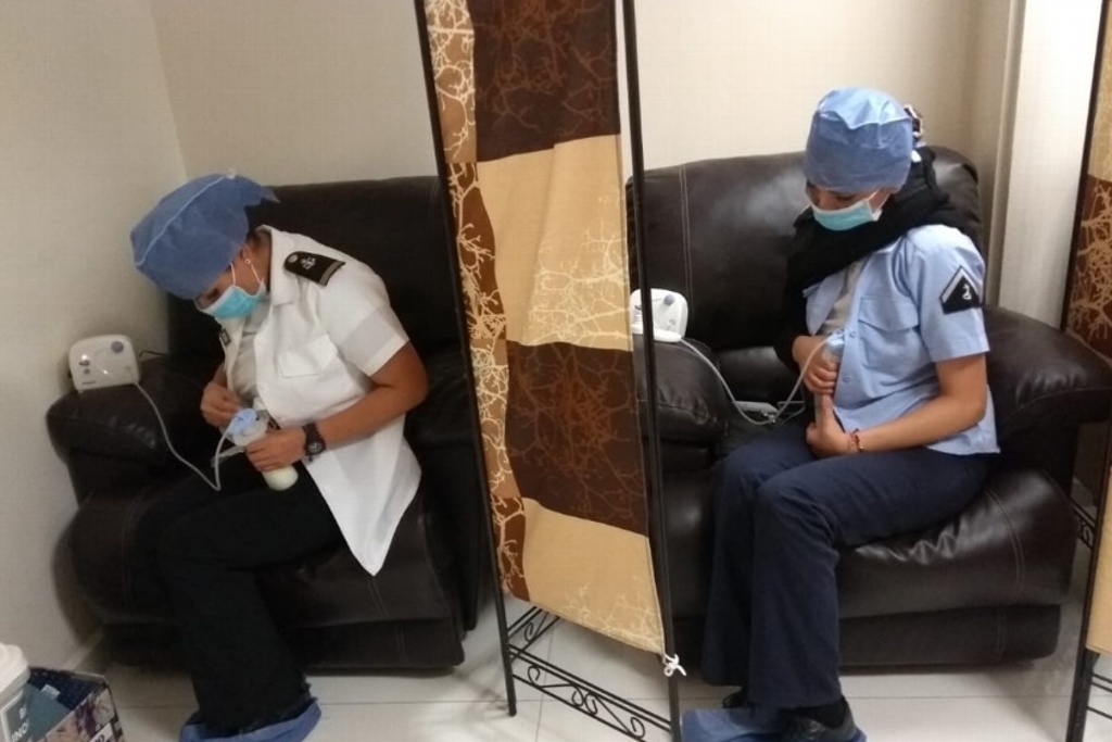 Apoya Semar al personal naval femenino en situación de embarazo, parto, puerperio y lactancia