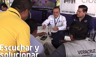 Por instrucciones del Gobernador, acudimos a #Papantla a la Jornada de Atención Ciudadana
