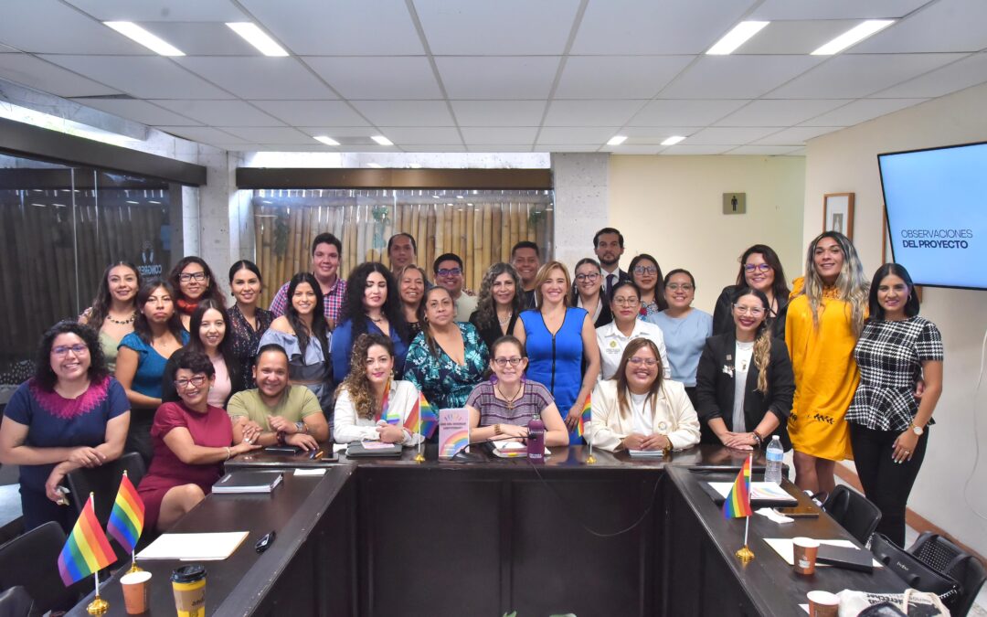 Analizan diputadas propuesta a favor de la comunidad de la diversidad sexual