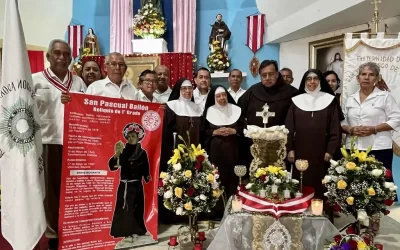 Llegan reliquias de San Pascual Bailón a Veracruz
