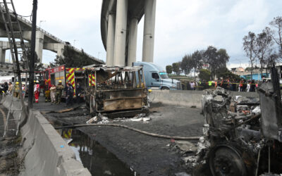 Van 90 heridos y 4 muertos por explosión de pipa en Iztapalapa: Clara Brugada