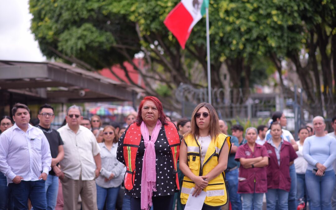 Participa Congreso de Veracruz en Simulacro Nacional de Sismo