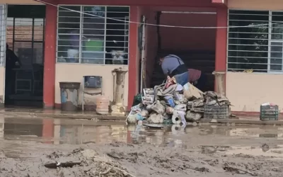 Sin energía eléctrica casi 10 mil personas al norte de Veracruz