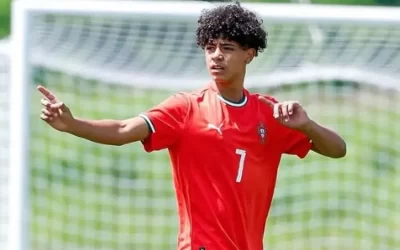 Cristiano Ronaldo Jr. debuta con la selección de Portugal
