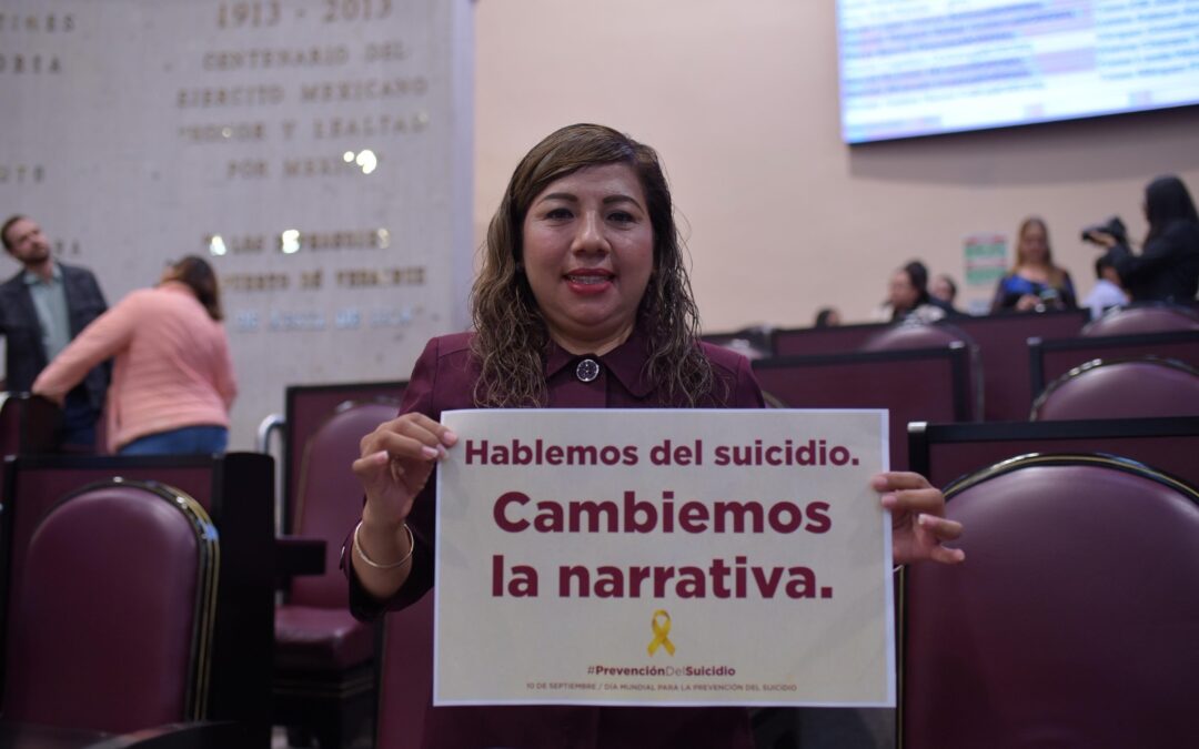Propone diputada fortalecer en escuelas acciones para prevención del suicidio