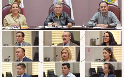 Entrevista Comisión a aspirantes a la Contraloría Interna del Congreso