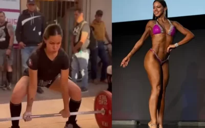 Ella es la policía de Veracruz que ganó medalla de oro en Powerlifting