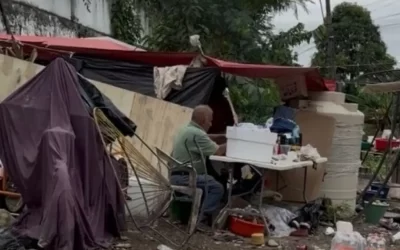 Familias viven en la intemperie tras perder su hogar por inundaciones al norte de Veracruz