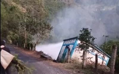Medio Xalapa se quedaría sin agua por fuga. Esto informan