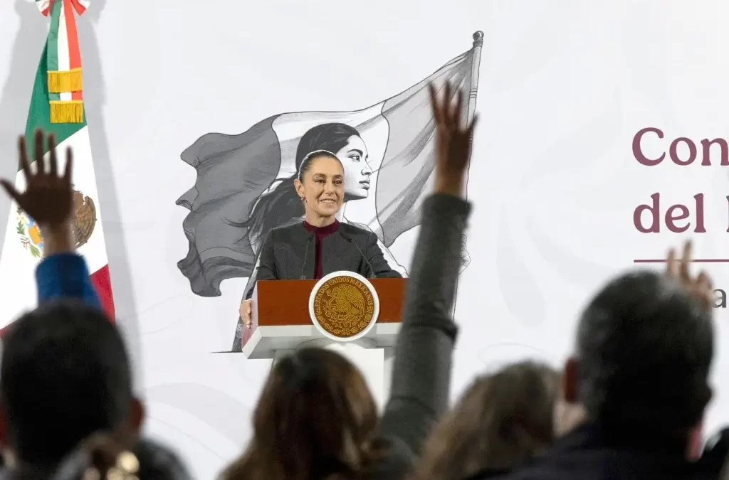 Sheinbaum reconoce escaso crecimiento de México en 2025 por «múltiples variables externas»