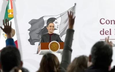 Sheinbaum reconoce escaso crecimiento de México en 2025 por «múltiples variables externas»