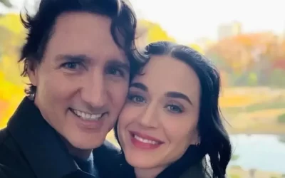 Katy Perry publica su primera foto oficial junto a Justin Trudeau y encienden las redes