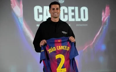 Joao Cancelo vuelve a Barcelona con la ilusión de continuar ganando títulos