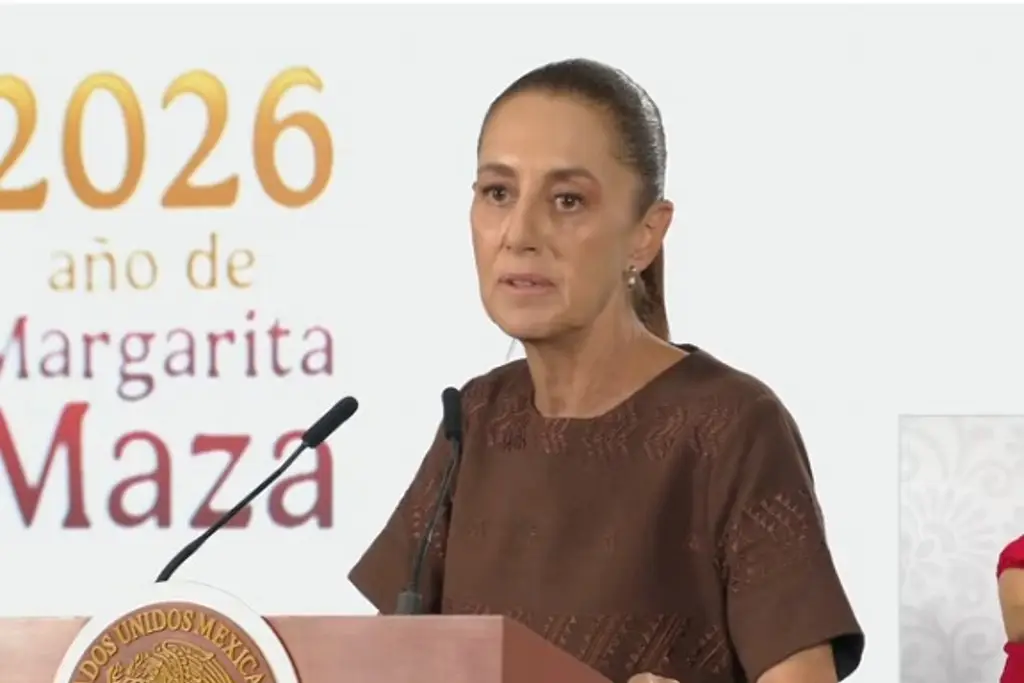 Lo tienen que aclarar: Sheinbaum sobre retiro de visas a gobernadores de Sonora y Tamaulipas