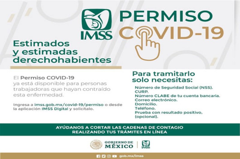 El IMSS flexibiliza el otorgamiento de incapacidades a los trabajadores con síntomas de COVID-19